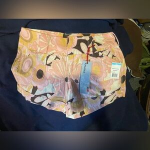 Piama Women's Floral Shorts - Pink and Cream